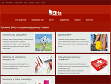 Tablet Screenshot of elitabhp.pl